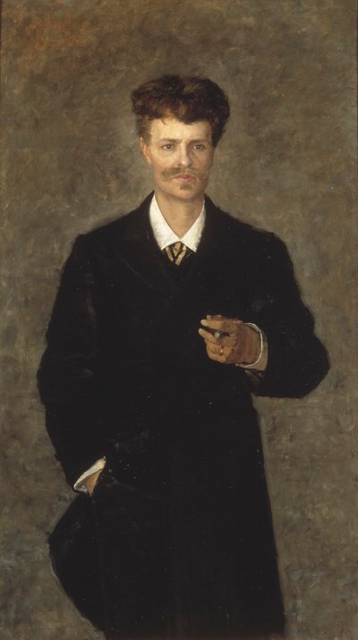 August Strindberg, 1885 da Sofie Holten